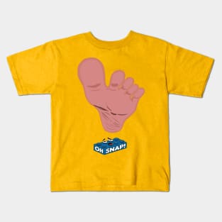 Oh snap stepped on Lego 1st world problems Kids T-Shirt